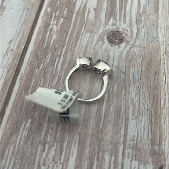 New, Authentic EFFY
Sterling Silver, Blue Topaz & Amethyst Open Ring Sz 7 - Picture 14 of 17